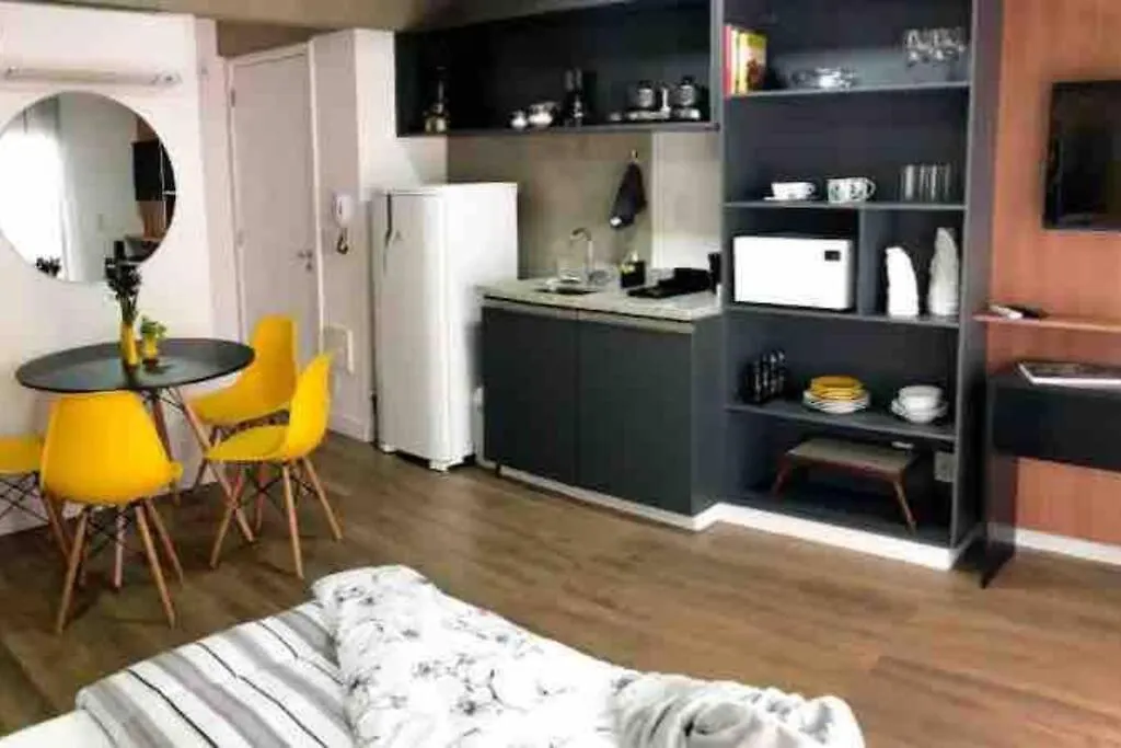Apartamento 92 New Studio Next Paulista Av, Fast Wifi And Balcony São Paulo